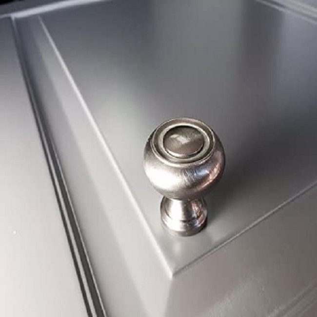 Solid brass cabinet knob