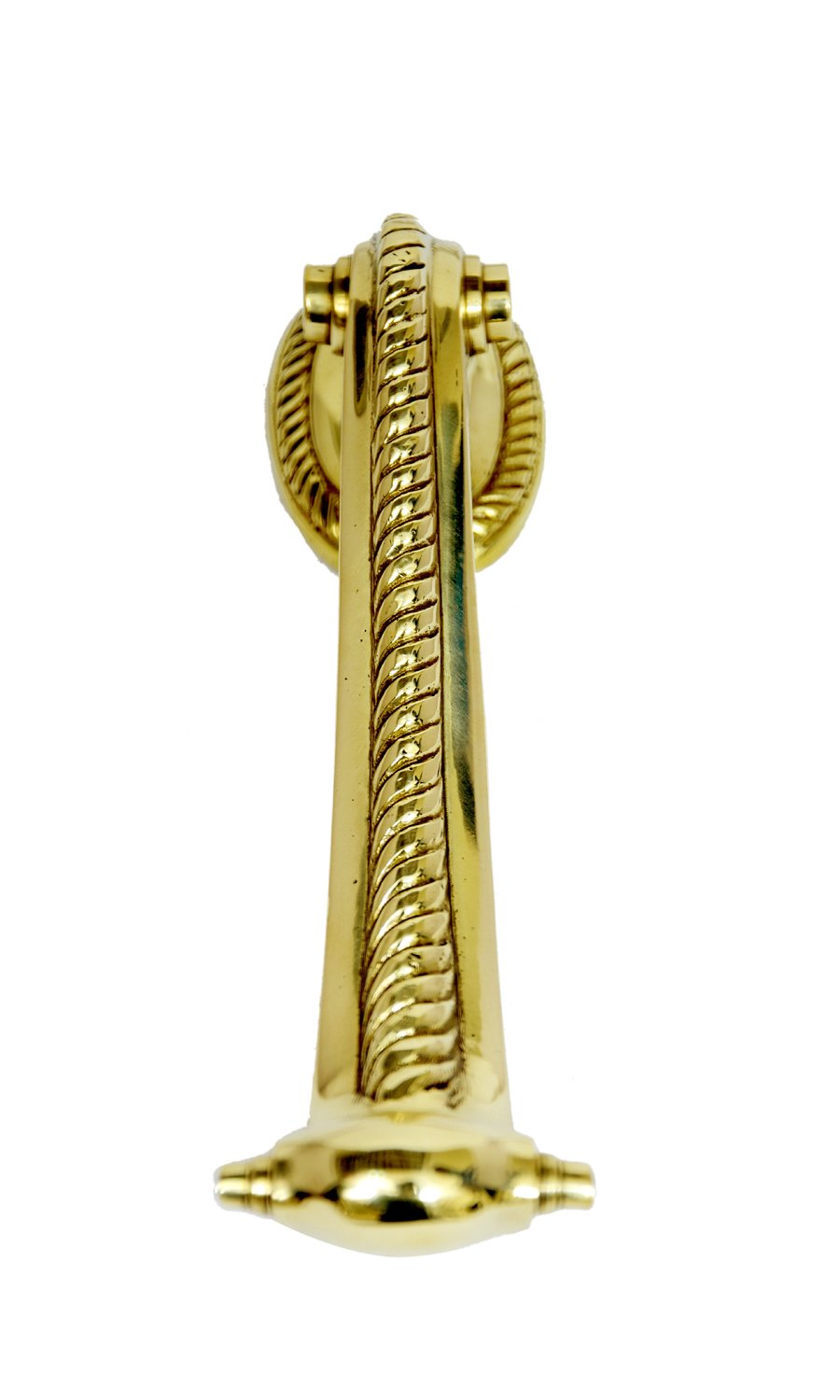 Georgian ring door knocker in oil-rubbed bronze