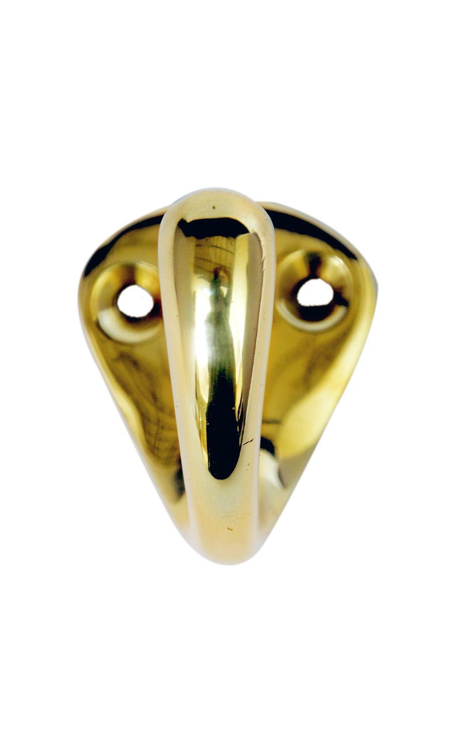 Single robe hook in satin chrome